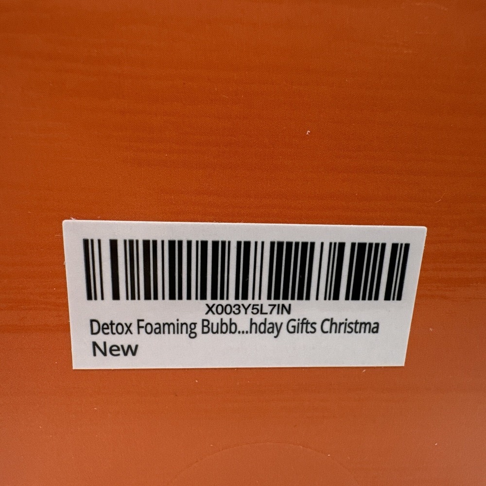 New Miuz Detox Bubble Bath Potion - Orange Lemon & Ginger - Picture 3 of 5